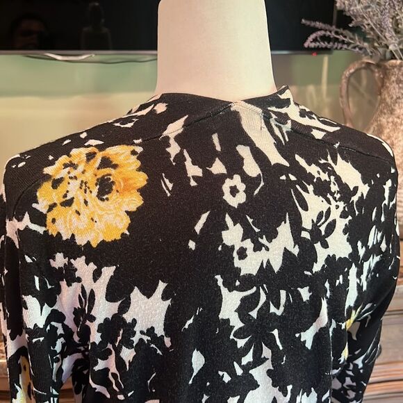 Cache Open Front Cardigan Size Small - Picture 5 of 7